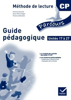 Parcours cp guide pedagogique t2 unites 17 a 27