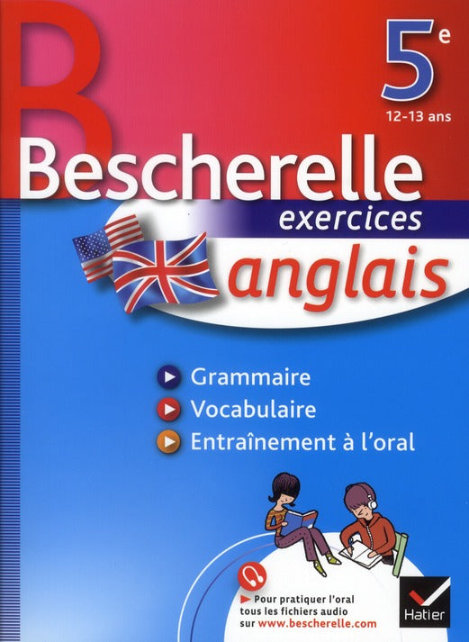 Bescherelle ; anglais ; 5ème ; cahier