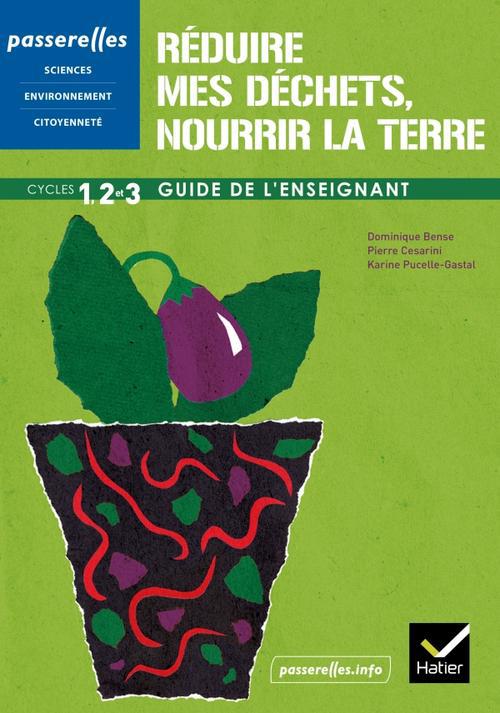 PASSERELLES : réduire mes déchets, nourrir la terre ; cycles 1, 2, 3 ; guide de l'enseignant