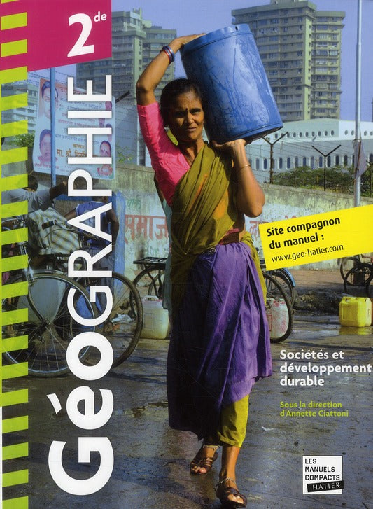 Géographie ; 2nde ; livre de l'élève