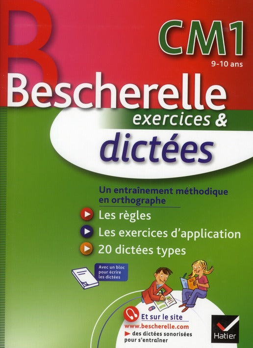 Bescherelle ; dictées ; CM1 ; cahier