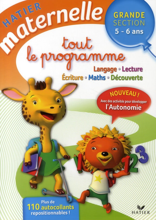Hatier maternelle : tout le programme ; grande section ; 5/6 ans