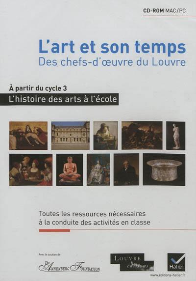 L'histoire des arts à l'école ; l'art et ses lieux, des chefs-d'oeuvre du Louvre ; cd-rom pour la classe