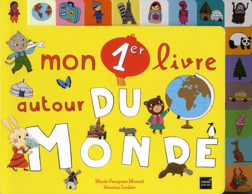 Mon premier livre autour du monde