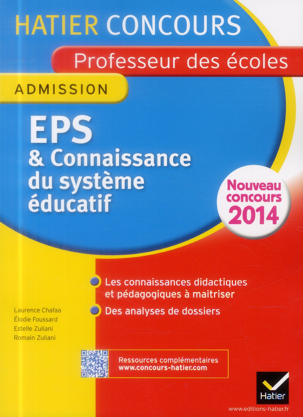 EPS & connaissance du système éducatif ; épreuve orale d'admission ; CRPE professeur des écoles ; concours 2014
