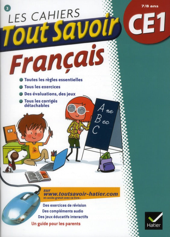 LES CAHIERS TOUT SAVOIR : français ; CE1