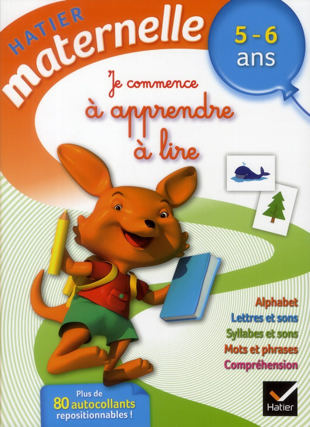 Hatier maternelle : je commence à apprendre à lire ; 5/6 ans