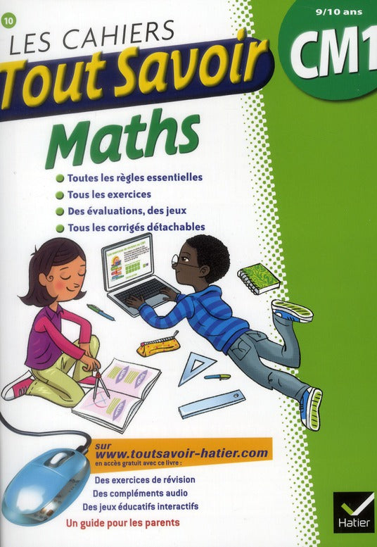 LES CAHIERS TOUT SAVOIR : mathématiques ; CM1