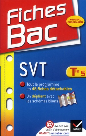 Fiches bac Tome 10 : sciences de la vie et de la terre ; terminale S ; enseignement obligatoire