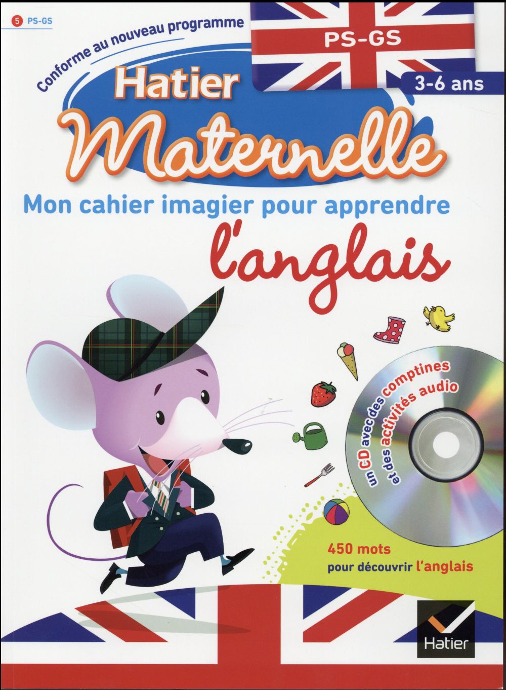 Hatier maternelle : mon cahier imagier pour apprendre l'anglais