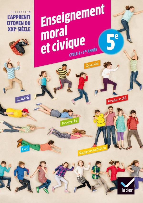 Enseignement moral et civique ; 5ème ; cahier d'activité (édition 2015)