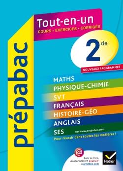 PREPABAC TOUT-EN-UN : 2nde