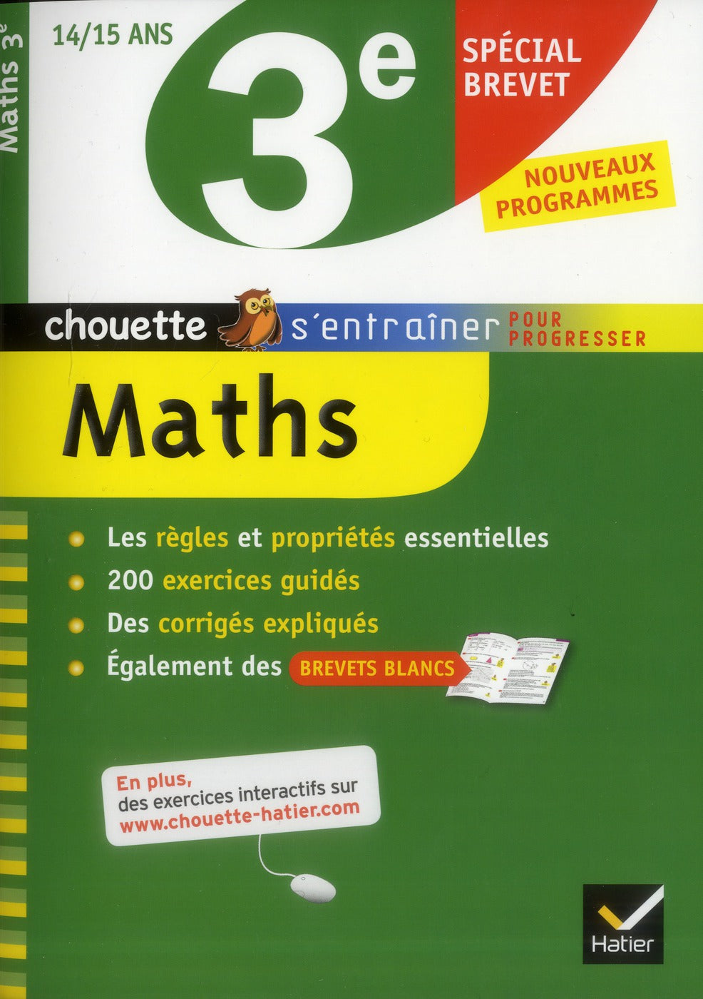 Chouette : mathématiques ; 3ème