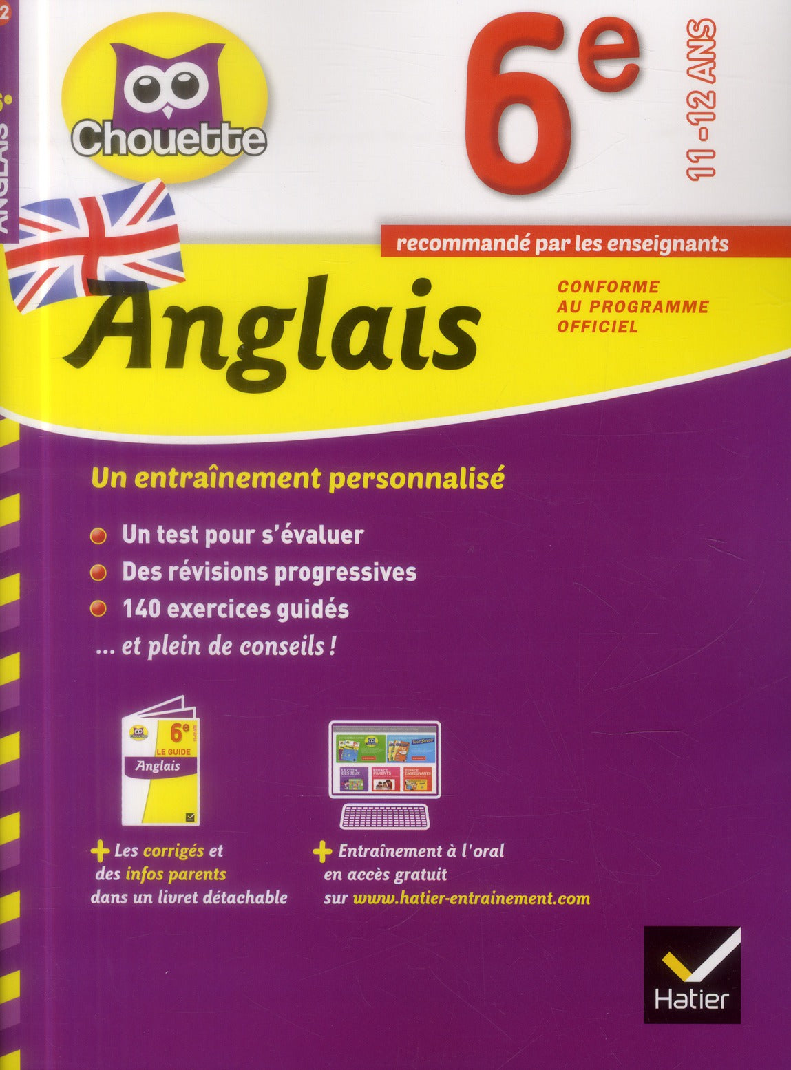 Chouette entraînement : anglais ; 6ème