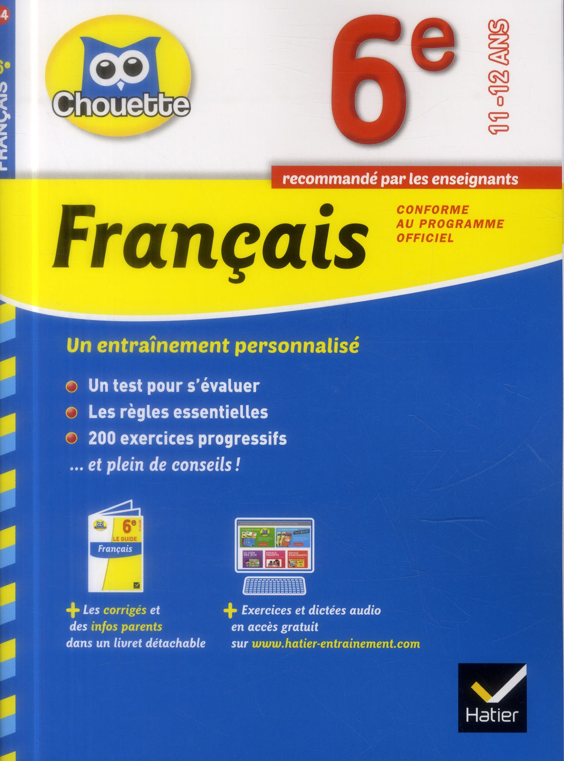 Chouette entraînement : français ; 6ème