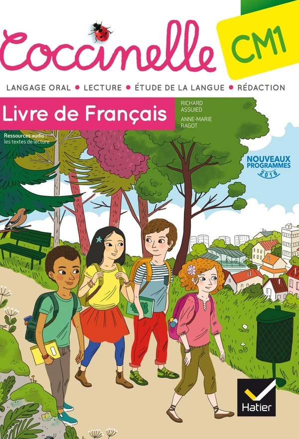 COCCINELLE : français ; CM1 ; livre de l'élève (édition 2016)