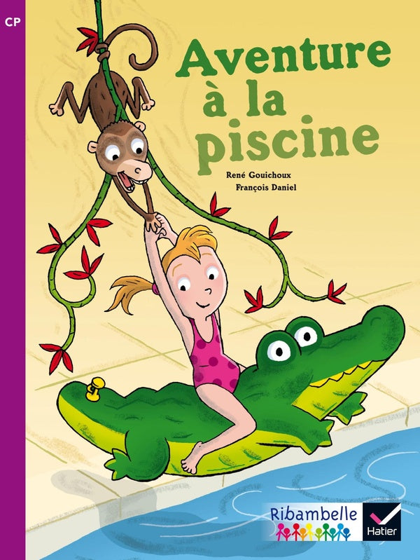 Ribambelle : aventure à la piscine ; CP ; série violette (édition 2014)