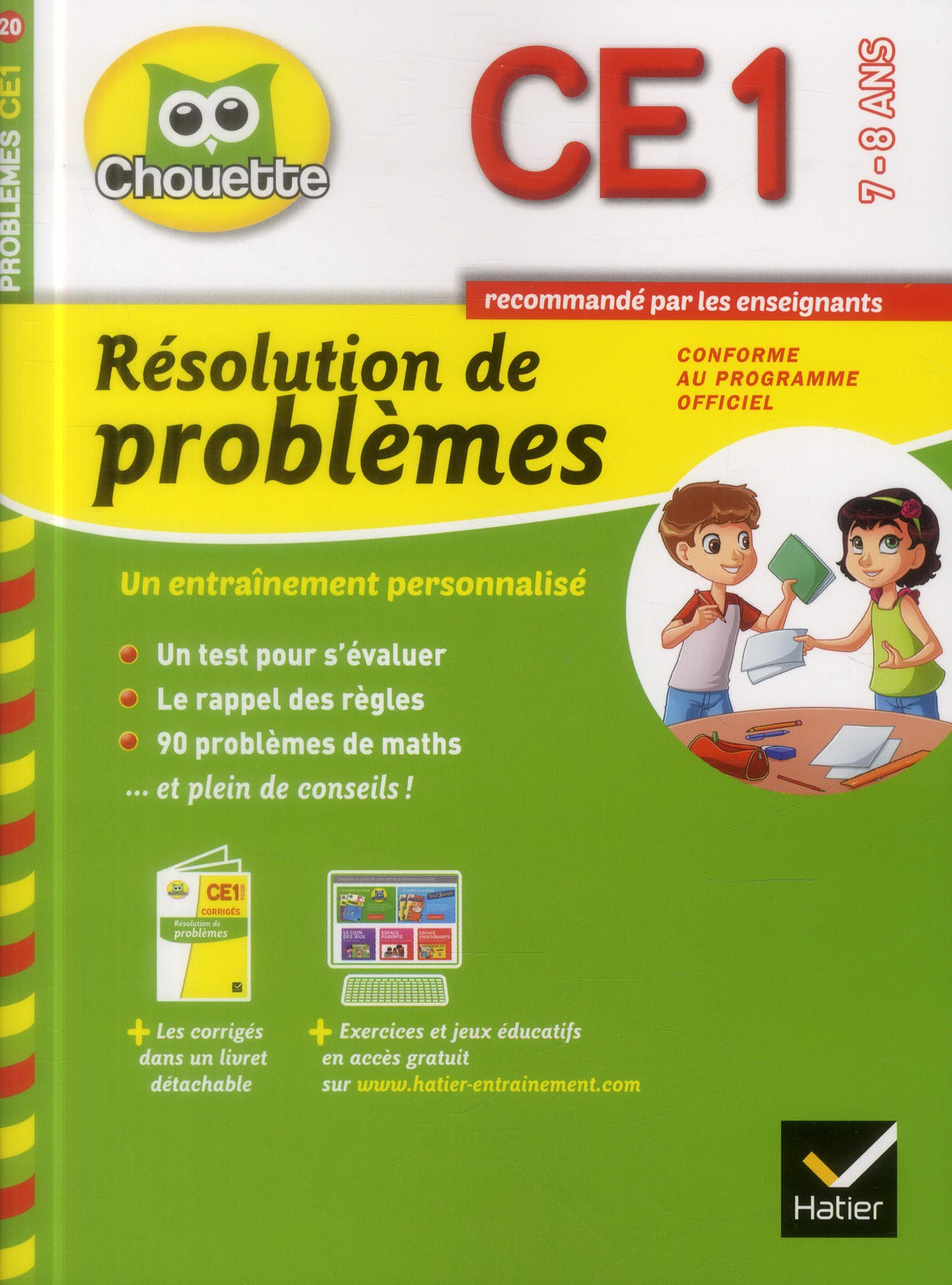 Chouette entraînement : résolution de problèmes ; CE1