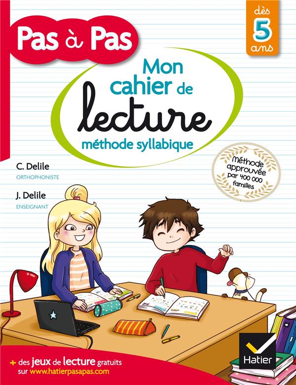 Pas à pas : mon cahier de lecture