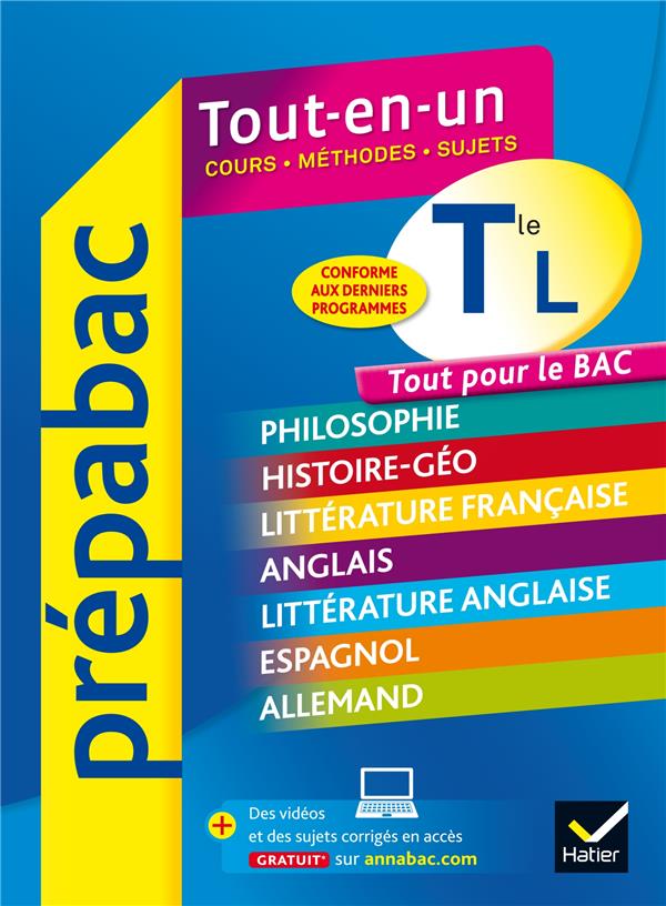 PREPABAC TOUT-EN-UN : terminale L