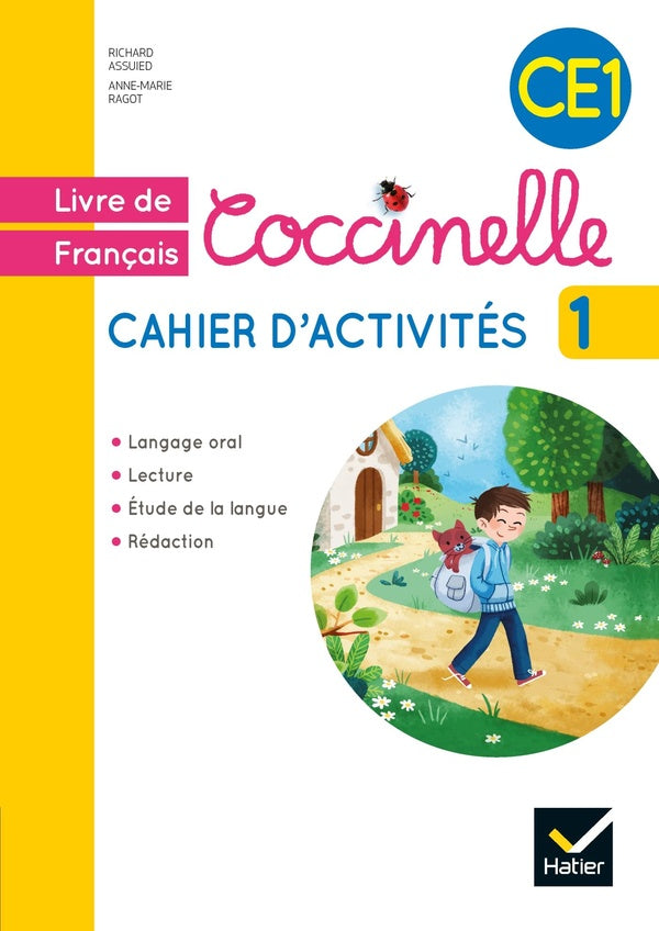 COCCINELLE : livre de français ; cahier d'activités 1 ; CE1