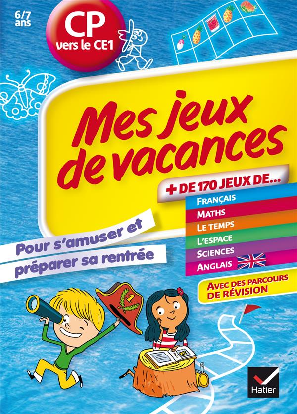 Mon cahier de jeux et de révisions ; du cp au ce1