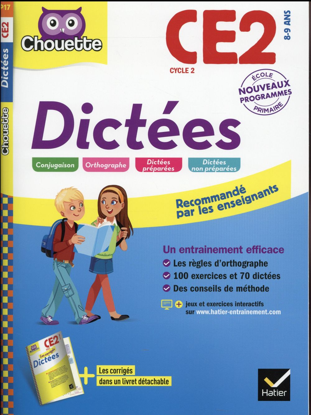 Chouette entraînement : dictées ; CE2 (édition 2016)