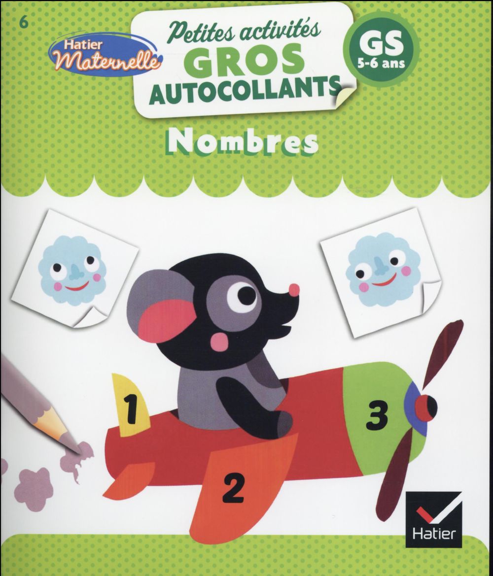 Hatier maternelle : nombres ; grande section
