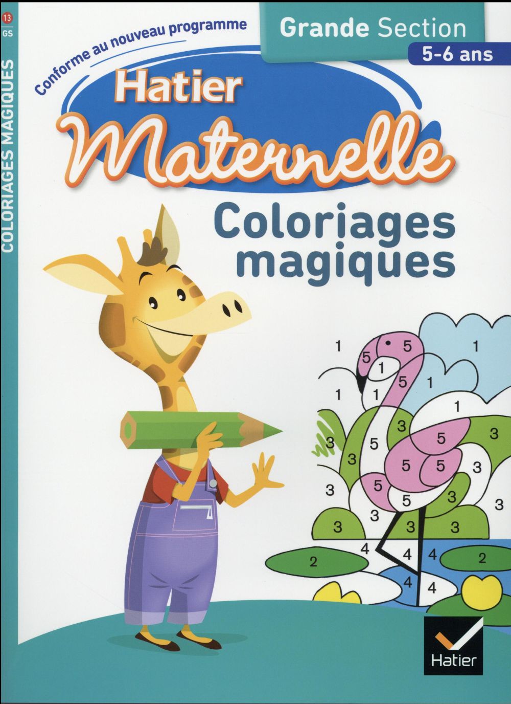 Hatier maternelle : coloriages magiques ; grande section