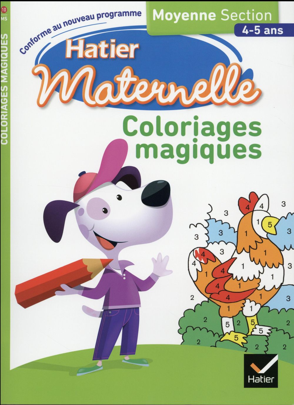 Hatier maternelle : coloriages magiques ; moyenne section