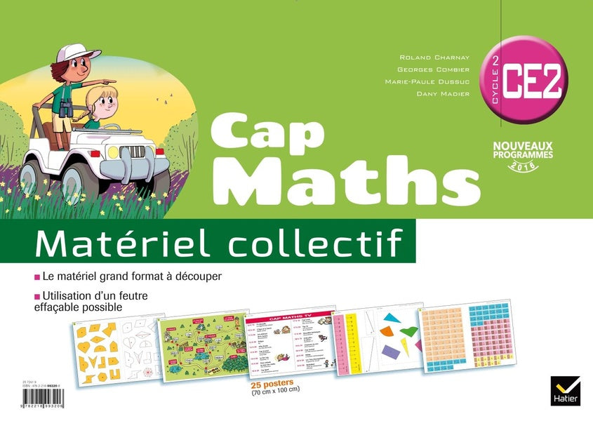 Cap Maths : CE2 ; matériel collectif ; programmes 2016