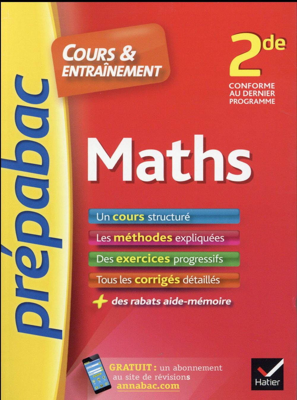 Prépabac cours & entraînement : maths ; 2nde
