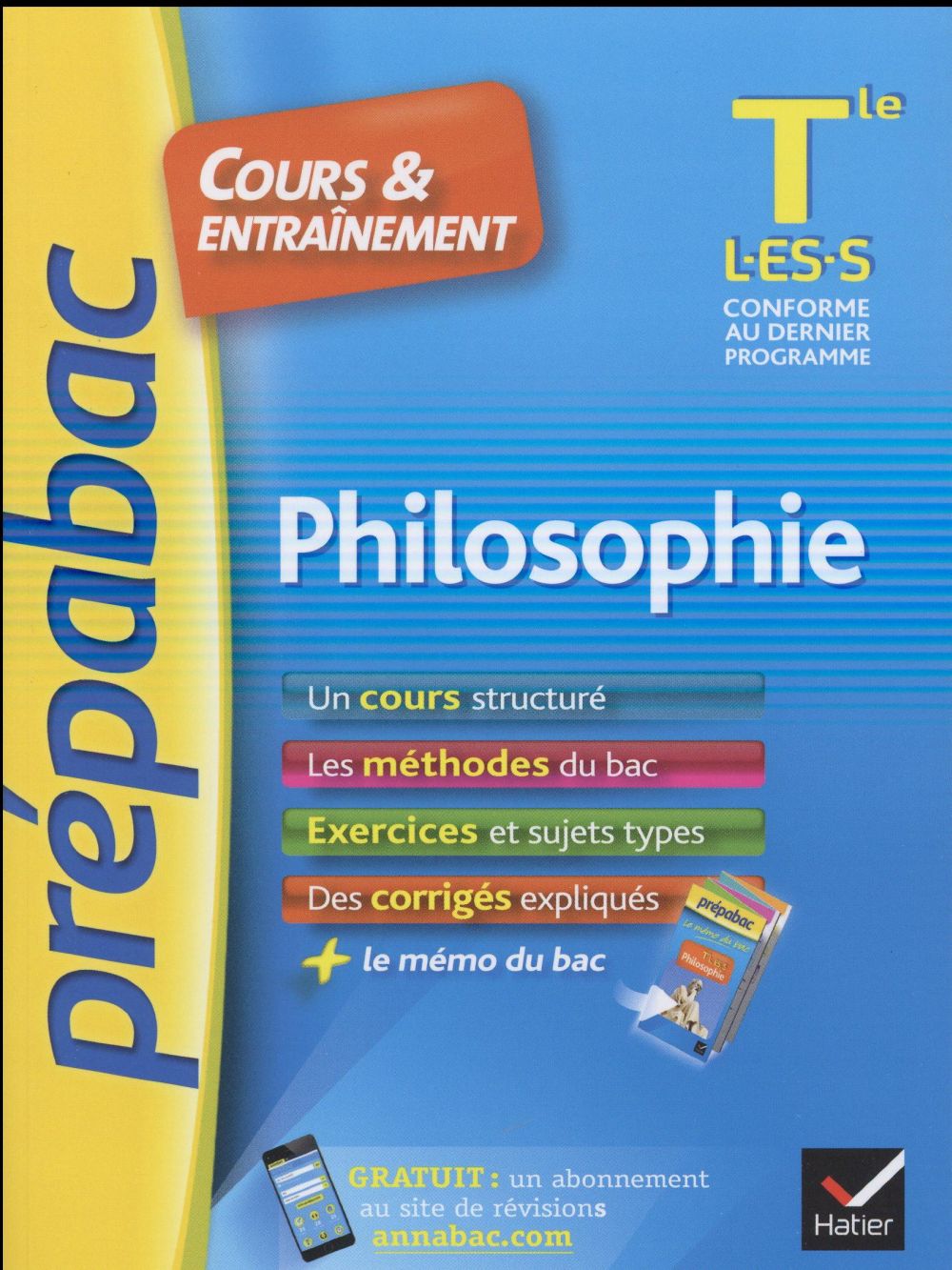 Prépabac cours & entraînement : philosophie ; terminale L, ES, S