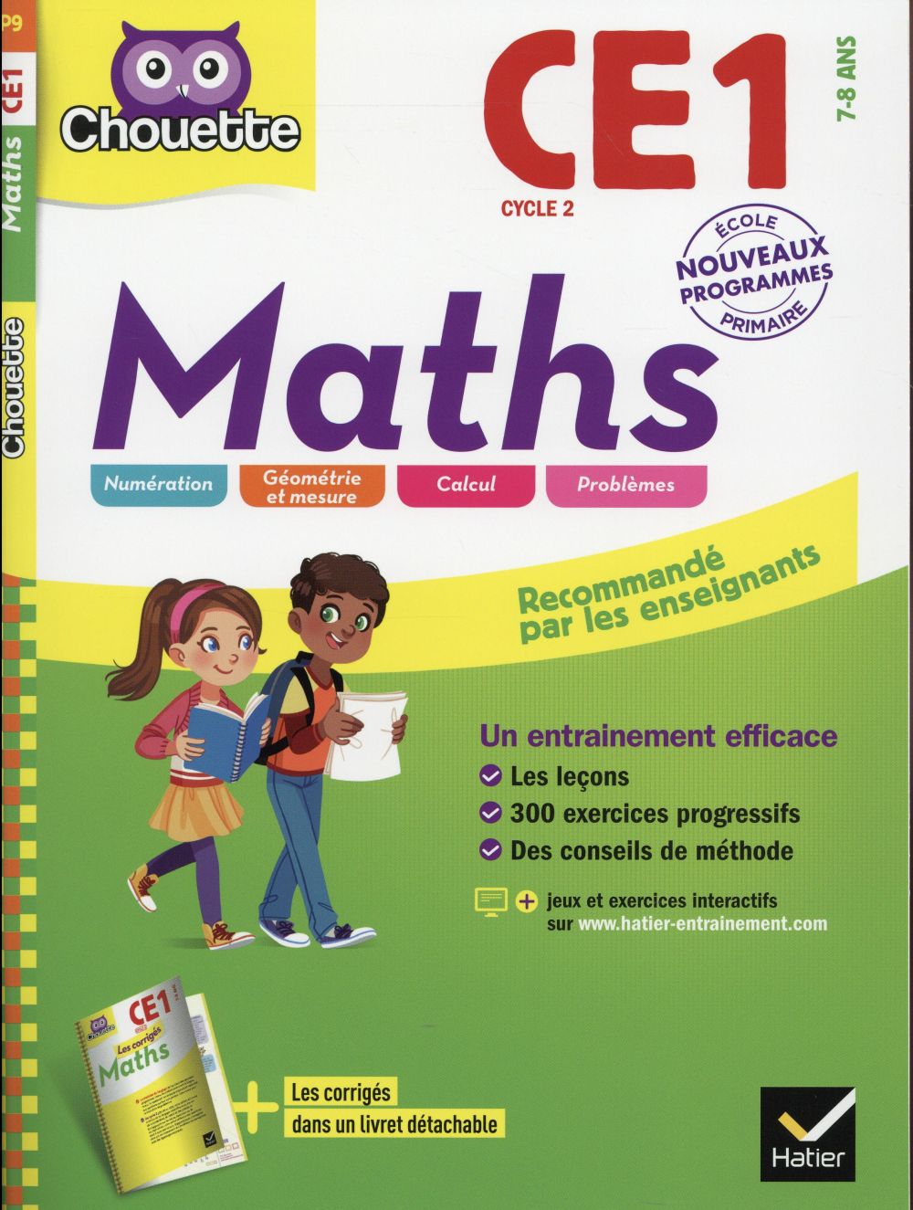 Chouette entraînement : maths ; CE1 (édition 2016)