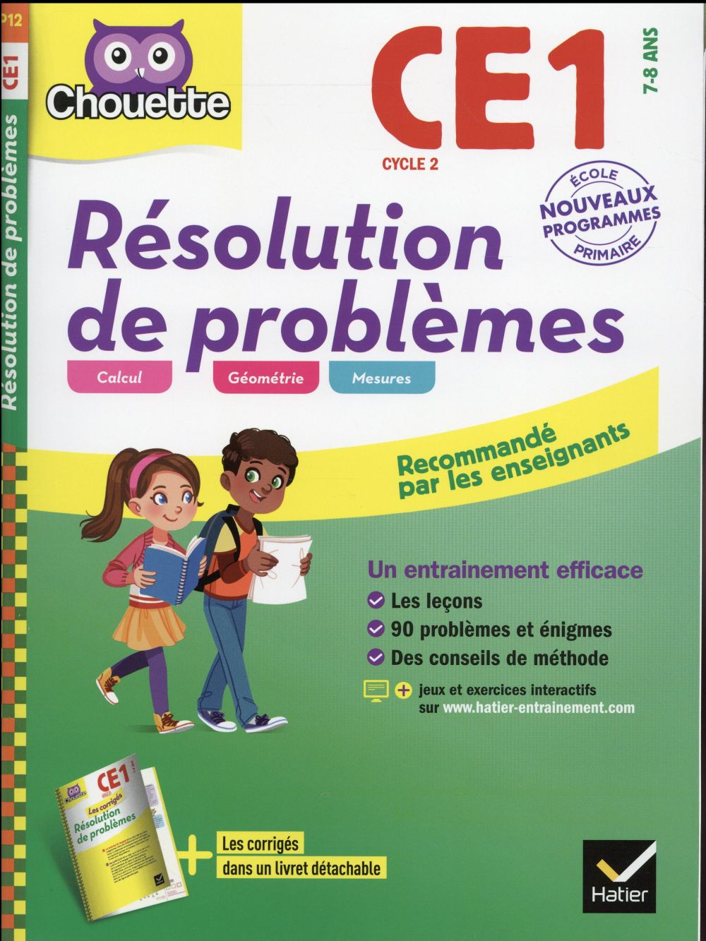 Chouette entraînement : résolution de problèmes ; CE1 (édition 2016)