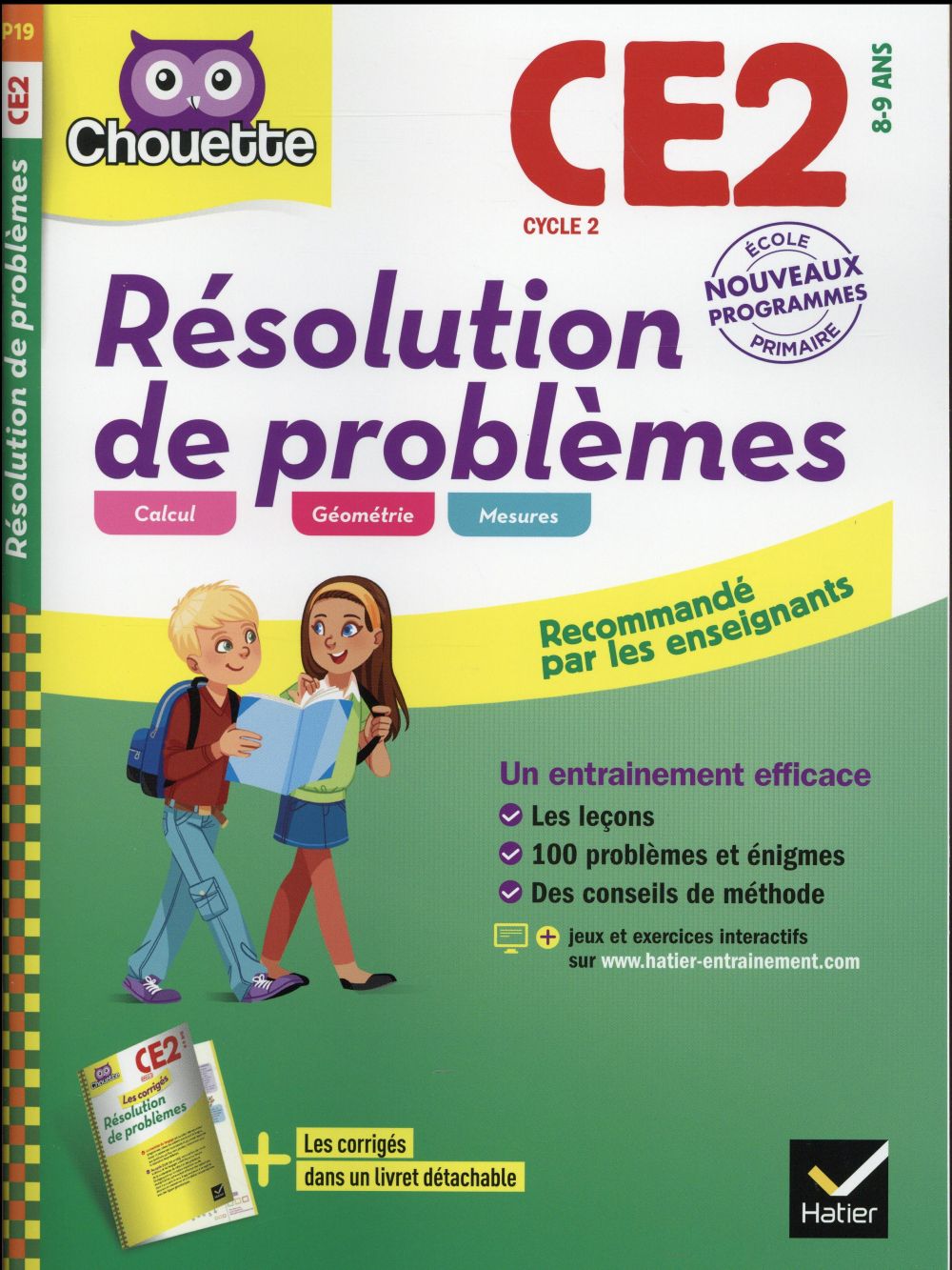 Chouette entraînement : résolution de problèmes ; CE2 (édition 2016)