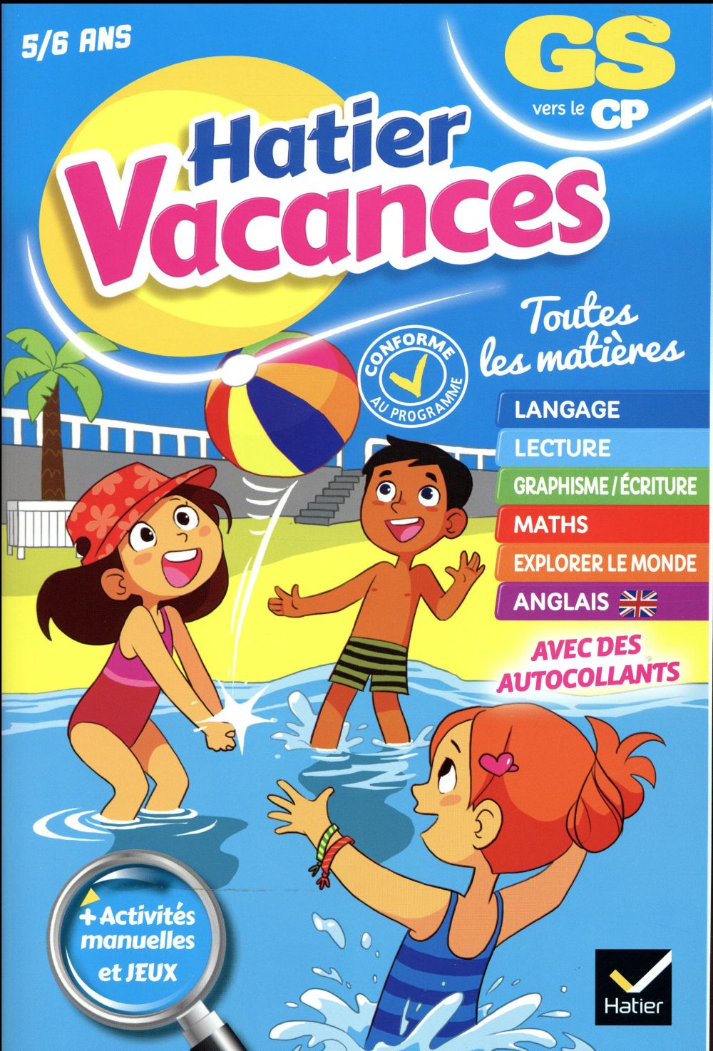 Hatier vacances : de la grande section vers le CP