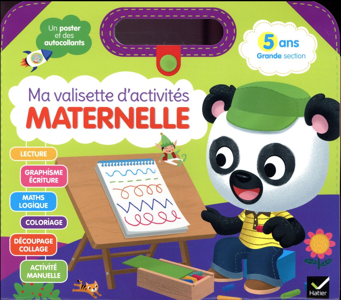 Ma valisette d'activités maternelle : grande section ; 5 ans (édition 2017)