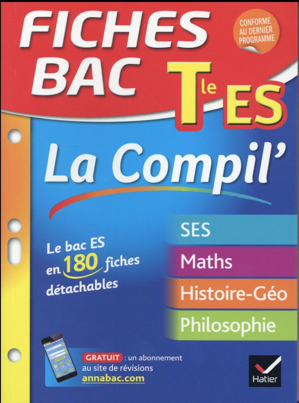 Fiches bac Tome 31 : Terminale ES ; la compil'