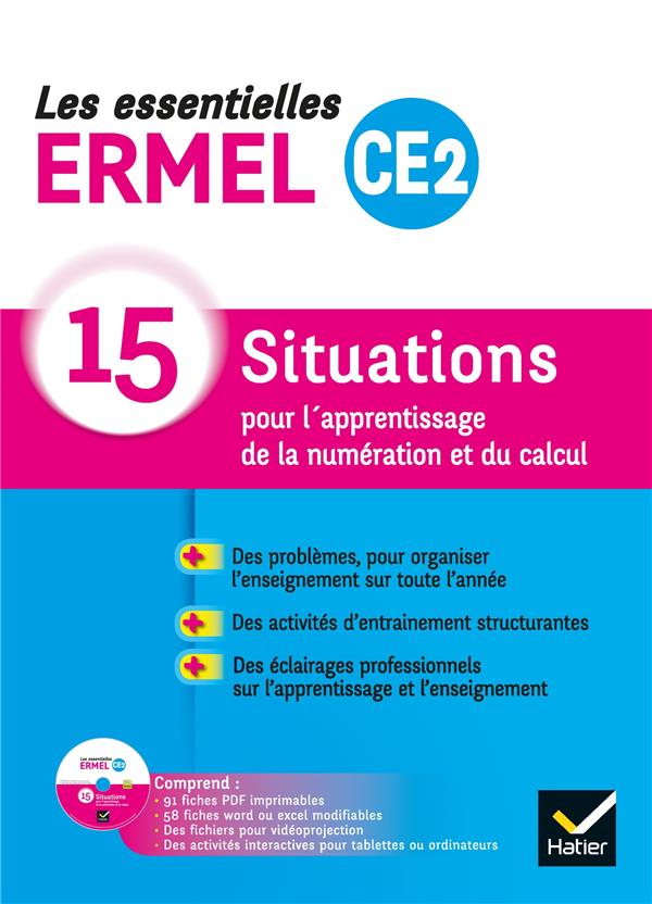 Les essentielles Ermel : maths ; CE2 ; guide (édition 2019)