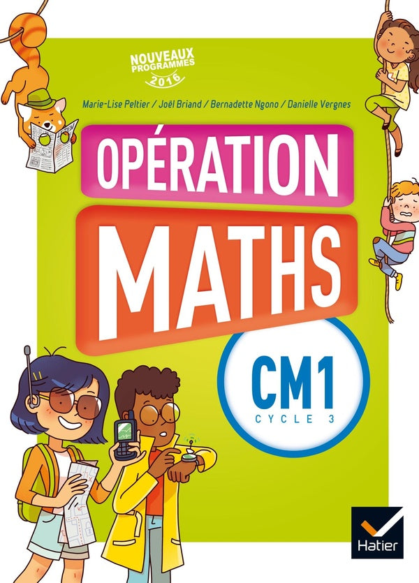 Opération maths : opérations maths ; CM1 ; livre de l'élève
