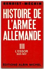 Histoire de l'armée allemande Tome 3
