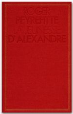 La jeunesse d'Alexandre Tome 1