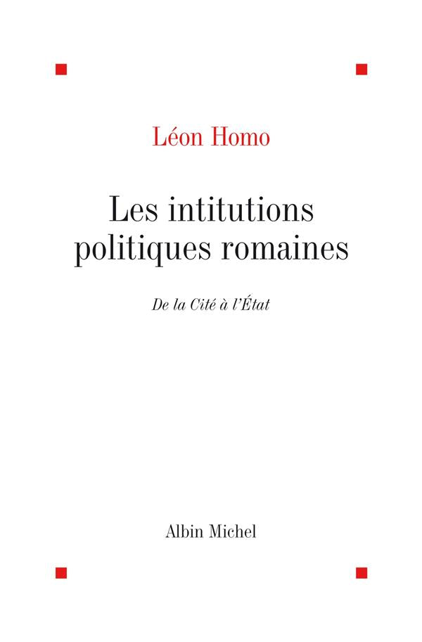 Les institutions politiques romaines