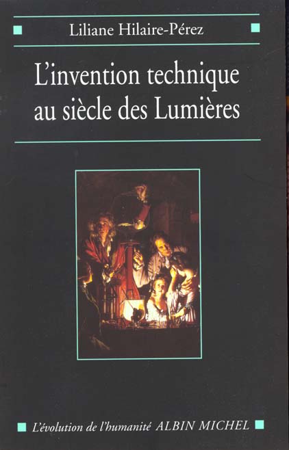 L'invention technique au siecle des lumieres
