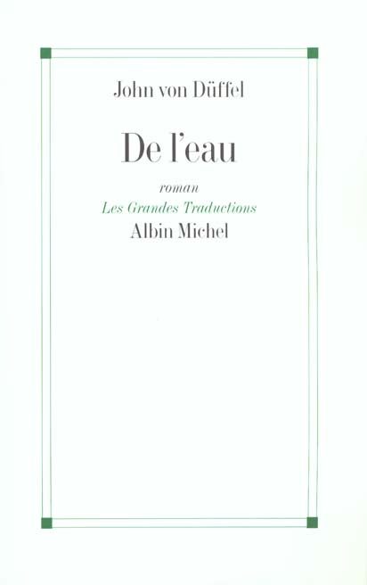 De l'eau