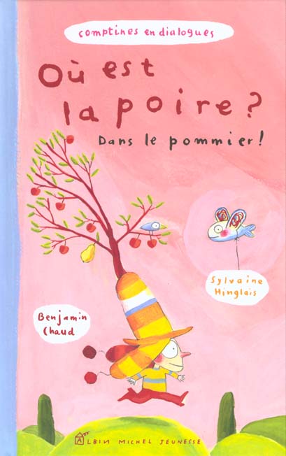 Ou est la poire ; dans le pommier