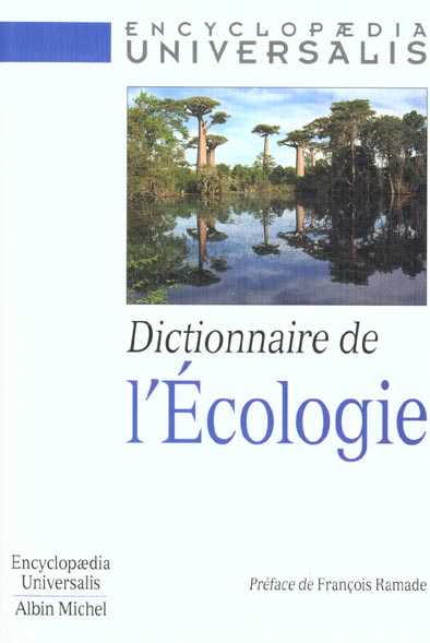 Dictionnaire de l'ecologie