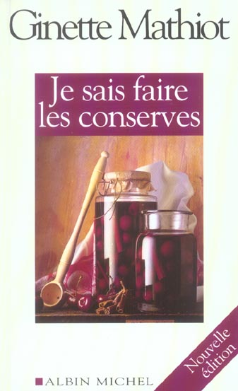 Je sais faire les conserves