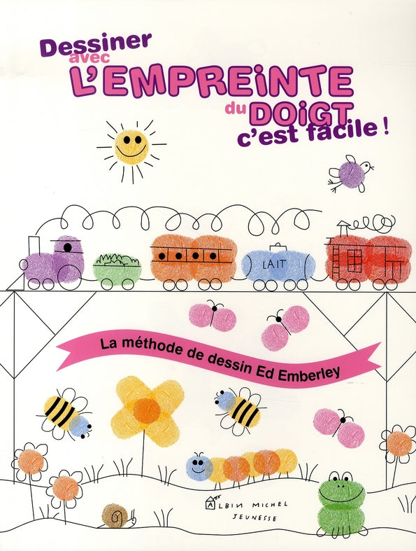 Dessiner avec l'empreinte du doigt, c'est facile !